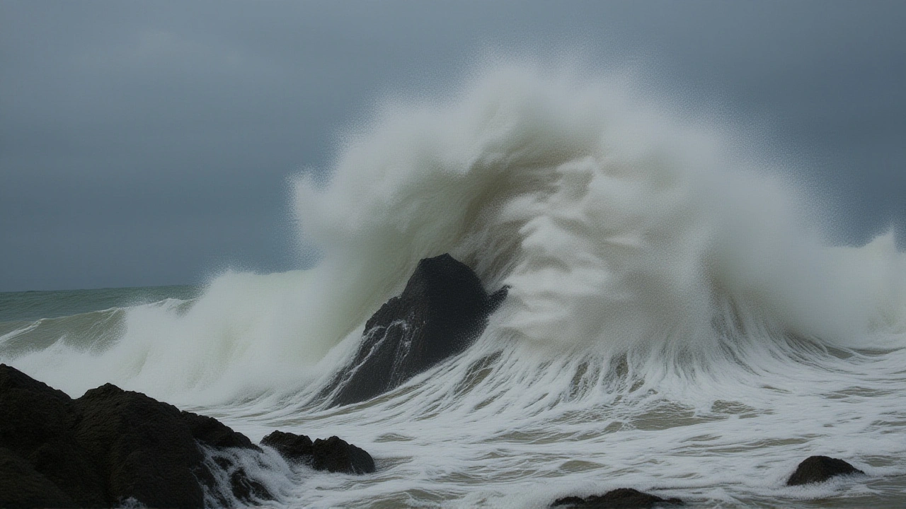 Supertufão Ragasa fecha Hong Kong e causa caos em Guangdong